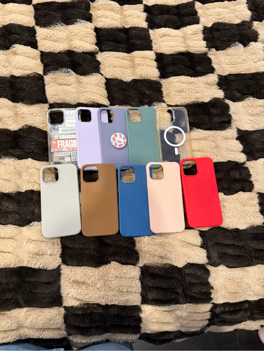 iPhone 12 Pro Max silicone cases - Multiple Colors